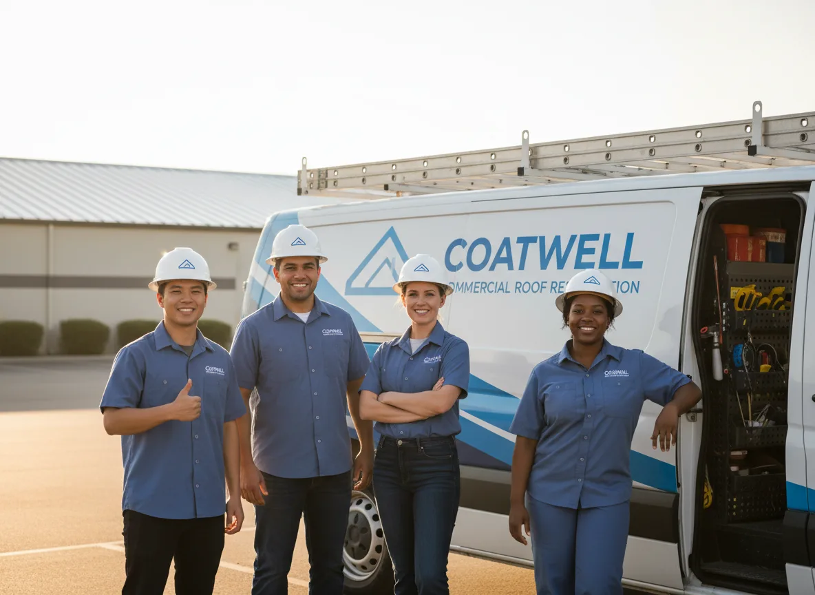 Commercial roof coating company in Howard Lake, MN